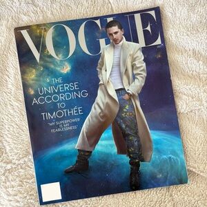 Vogue Magazine December 2025 Issue - Timothée Chalamet